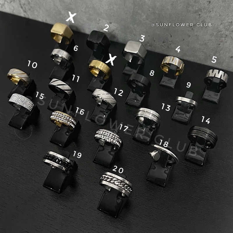 NHẪN THÉP TITAN CHROME HEART