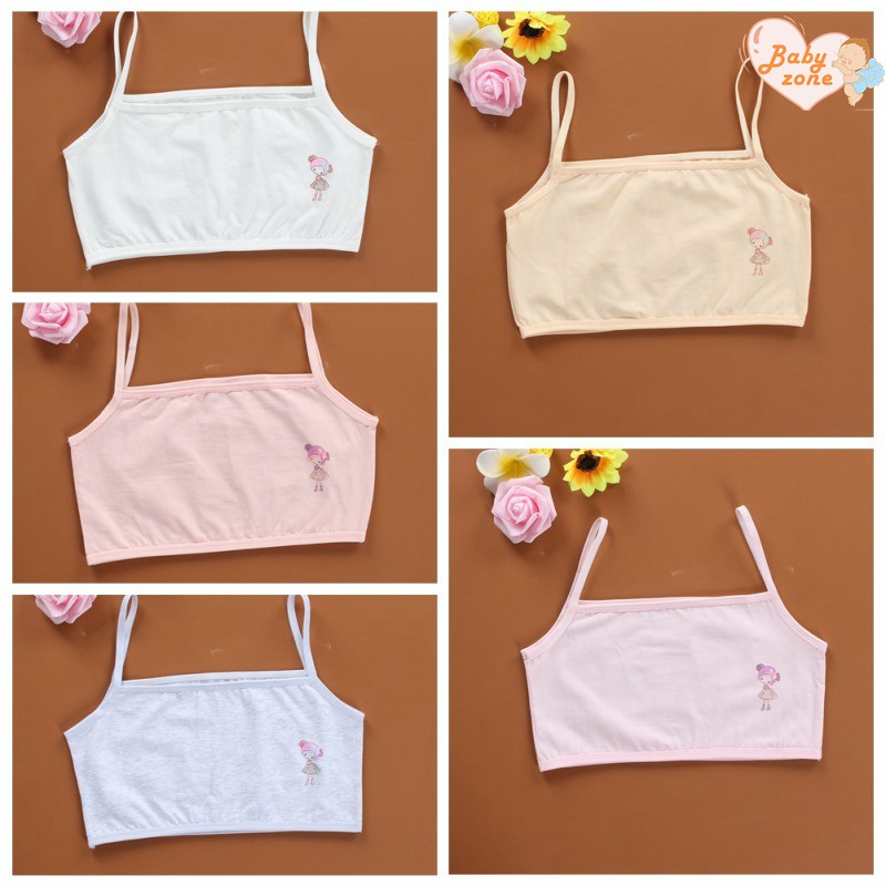 Áo ngực phối dây cho bé gái