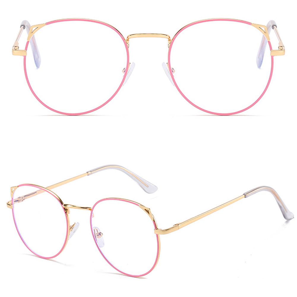 Mắt Kính Chống Ánh Sáng Xanh Gọng Siêu Nhẹ Hình Tai Mèo Dễ Thương Thời Trang Cho Nam Và Nữ