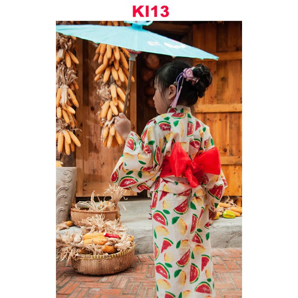 Kimono Trẻ Em Dưa Hấu - KI13