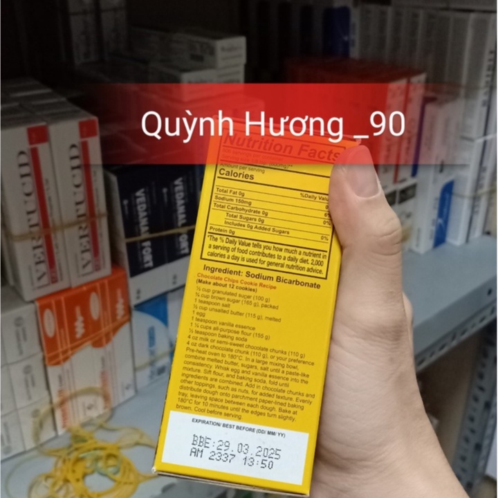 Bột làm trắng răng BAKING SODA 454G