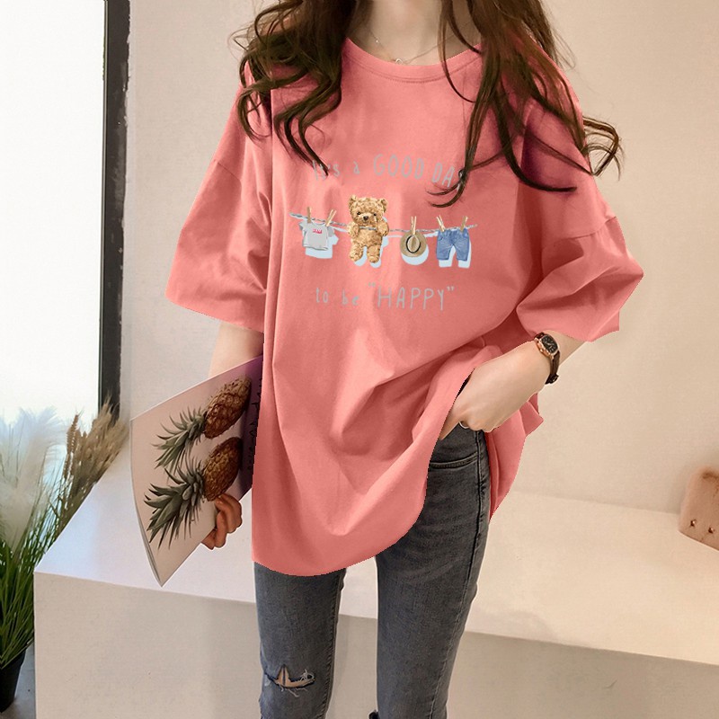 NRVP 2021 summer new Korean short-sleeved T-shirt women loose all-match blouse women clothes