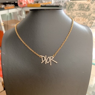 Dây đeo cổ mặt chữ D I O R ( hình chụp thật)