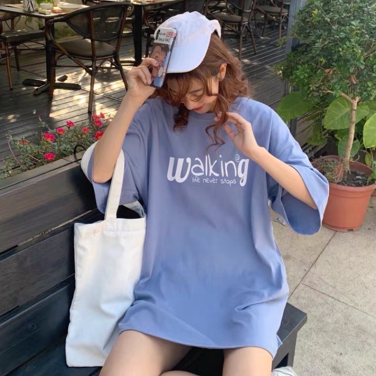 Áo thun nam nữ tay lỡ unisex form rộng WAKING  Hàn Quốc Siêu Đẹp áo phông basic tee hot trend mùa hè 2022 | BigBuy360 - bigbuy360.vn