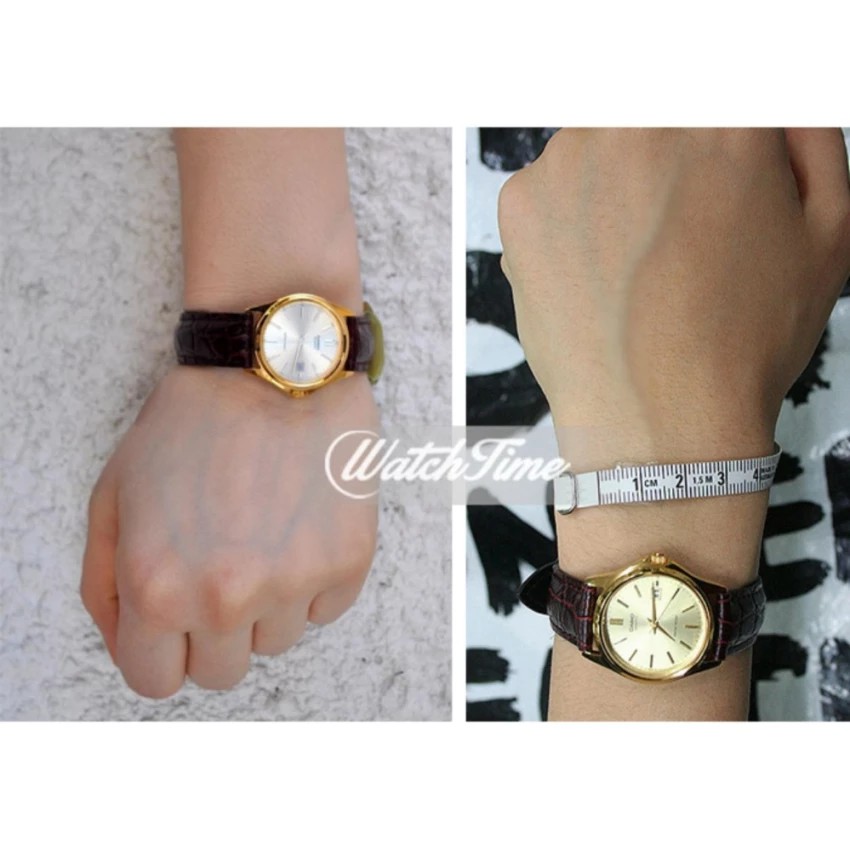 Đồng hồ nữ dây da Casio chính hãng Anh Khuê LTP-1183Q-7ADF