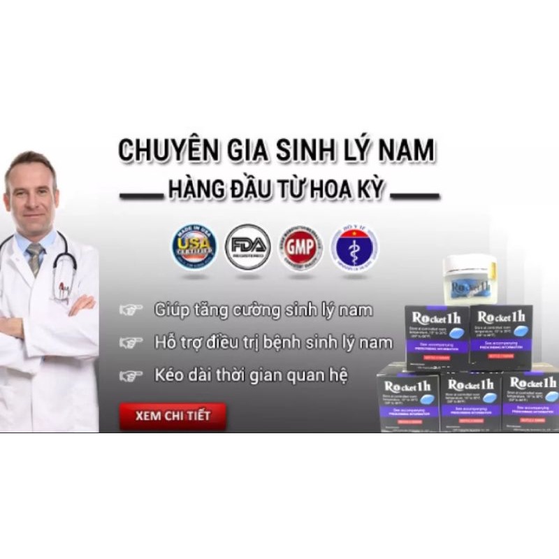 HỘP 10 VIÊN ROCKET 1H