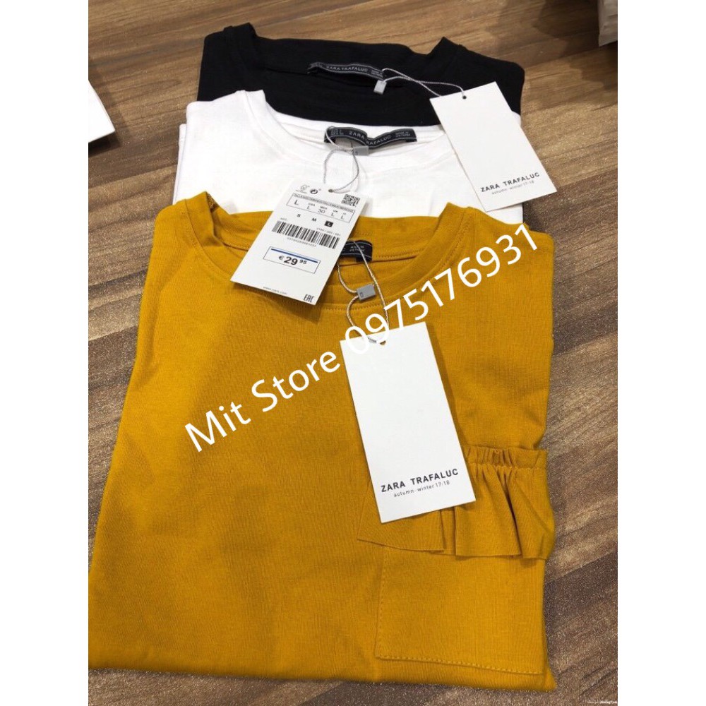 Áo phông trơn cổ tròn, túi bèo | BigBuy360 - bigbuy360.vn