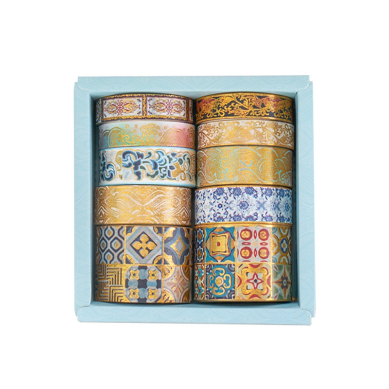 Băng Dính Washi Van Gogh Chủ Đề Dài 3m Dán Nhãn Trang Trí Sổ Tay Bullet Journal Quà Tặng Cá Tính Nghệ Thuật