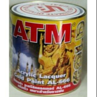 Sơn công nghiệp nhũ vàng atm - 666