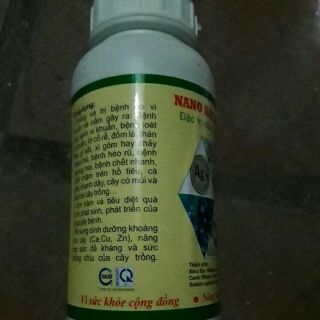 Nano bạc đồng hlc 500ml