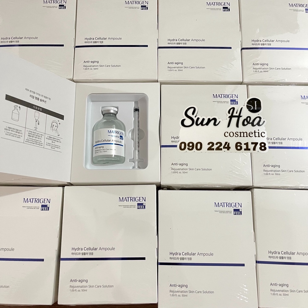 Tinh Chất Cấp Ẩm Chuyên Sâu Matrigen Hydra Cellular Ampoule 50ml