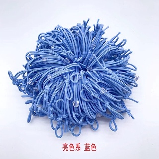 (Handmade) Dây Buộc Tóc Có Đế Silicon Đính Hoạ Tiết