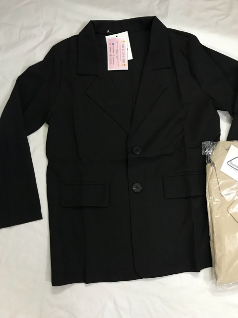 Áo khoác Blazers trơn Ulzzang (hàng ord-có ảnh thật) | BigBuy360 - bigbuy360.vn
