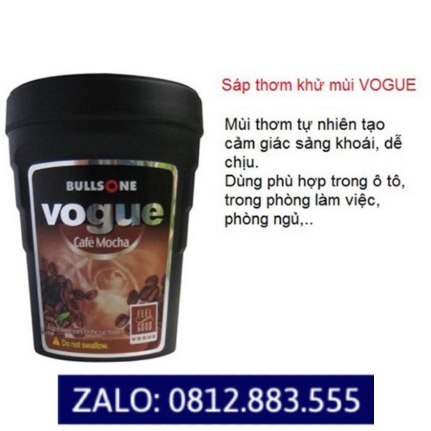 Sáp thơm Bullsone Vogue hương cafe cho ô tô