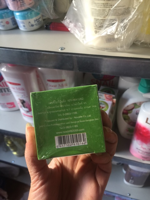 Kem tẩy trắng răng Green Herb  25g tặng hũ nhỏ 10g Thái Lan