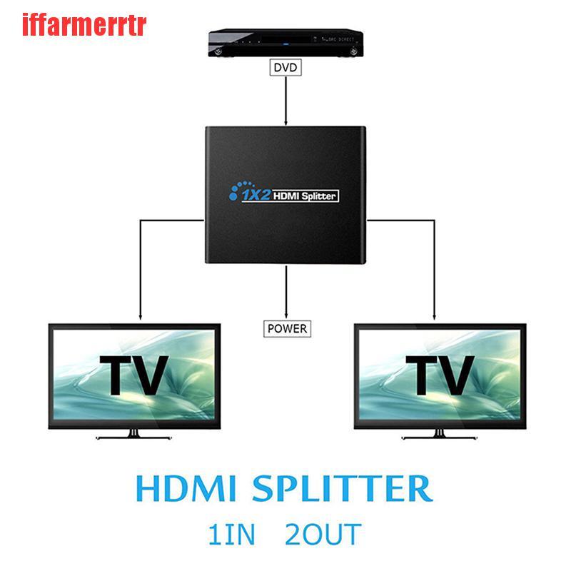 Bộ Khuếch Đại Tín Hiệu 1in2 Out 1080p Hdcp 3d 4k Hdmi