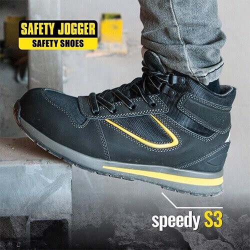 Giày bảo hộ cao cấp Safety Jogger Speedy S3 HRO chịu nhiệt, chống trơn trượt - Thinksafe