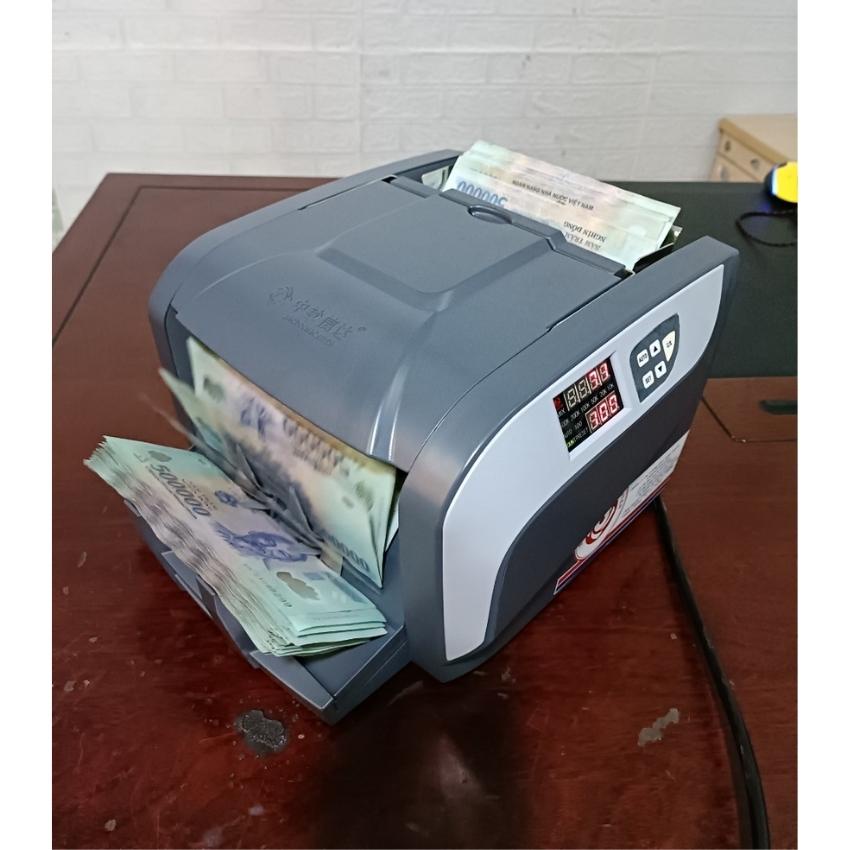 Máy đếm tiền ngân hàng Xinda 2165L, máy đa chức năng, siêu bền, bảo hành 18 tháng