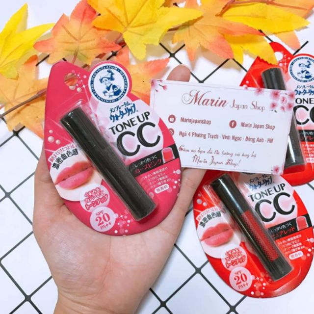 (Đủ Bill,Chuẩn Nhật) Son dưỡng có màu Tone Up CC của Mentholatum Nhật Bản Cheap moment BTS | BigBuy360 - bigbuy360.vn