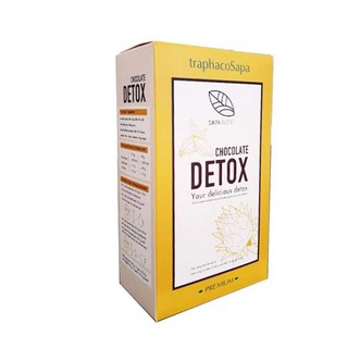Combo 3 Chocolate Detox(Traphaco) Thanh lọc cơ thể - Đồ uống cao cấp Kết hợp Atiso Sapa & Cacao Bến tre