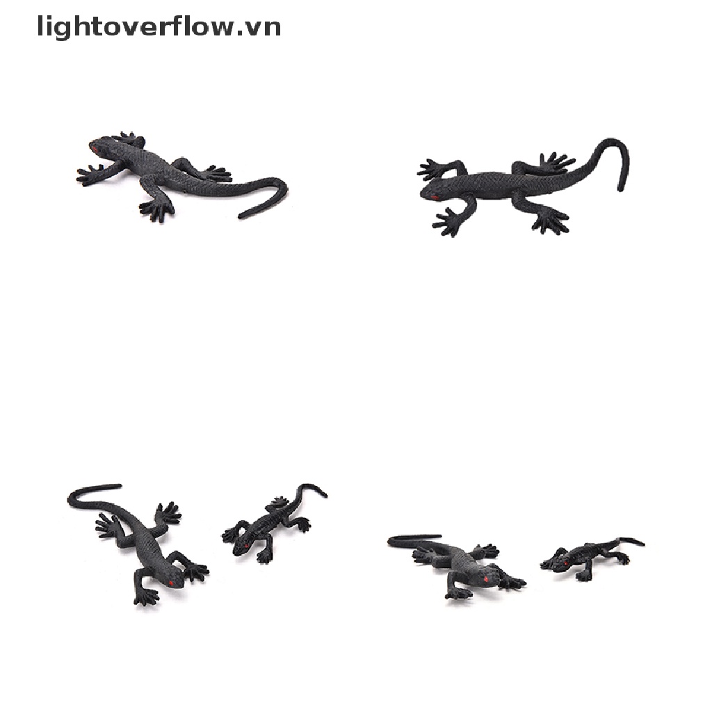 Bộ 2 Món Đồ Chơi Thằn Lằn Giả Bằng Nhựa Vui Nhộn Đồ Chơi Cuộc Sống Vui Nhộn Bằng Nhựa Bọ Cánh Cứng Vui Nhộn Độc Đáo