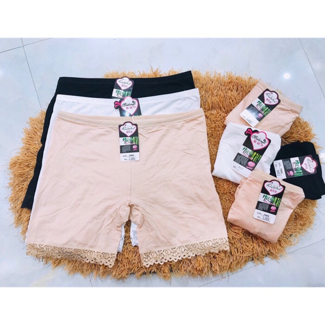 [Combo 3 quần] Quần mặc váy cottong