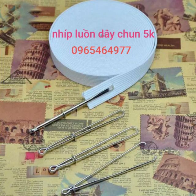 Nhíp luồn dây chun (nhíp luồn dây thun)