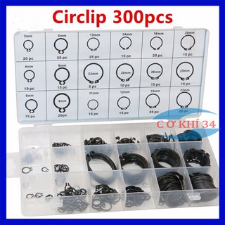 Vòng phanh chân trục circlip 300 psc