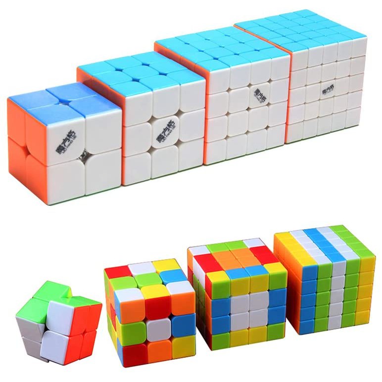 BỘ RUBIK 3X3, 4X4 5X5 TRƠN NHẴN, XOAY DỄ, ĐỘ BỀN CAO