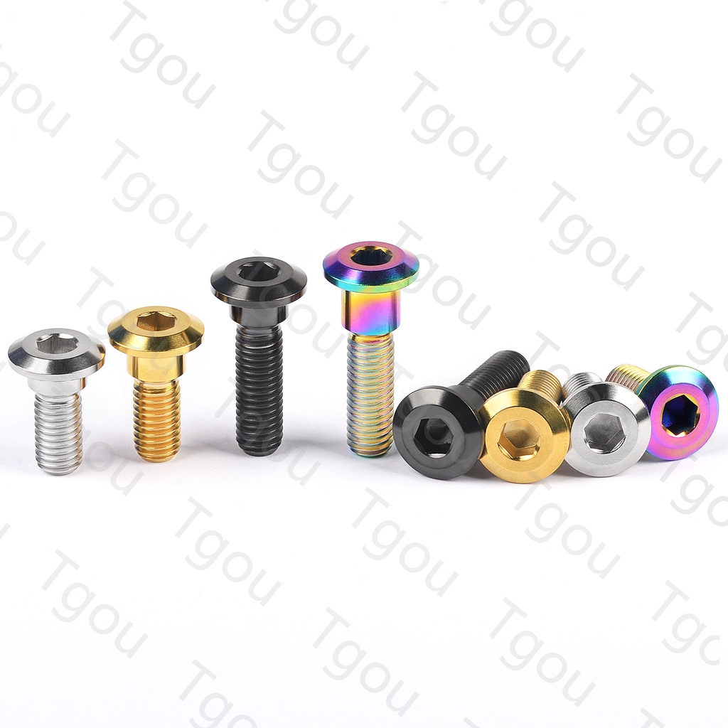 Bu Lông M8x20 / 22 / 25 / 30 / 33mm Bằng Titan Cho Xe Mô Tô Suzuki Yamaha