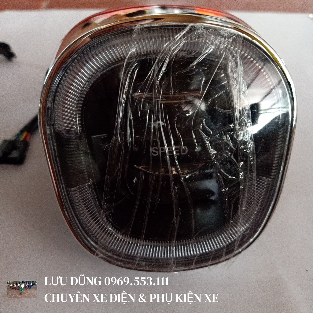 Đầu đèn 48v 3 trong 1 loại đẹp cho xe điện