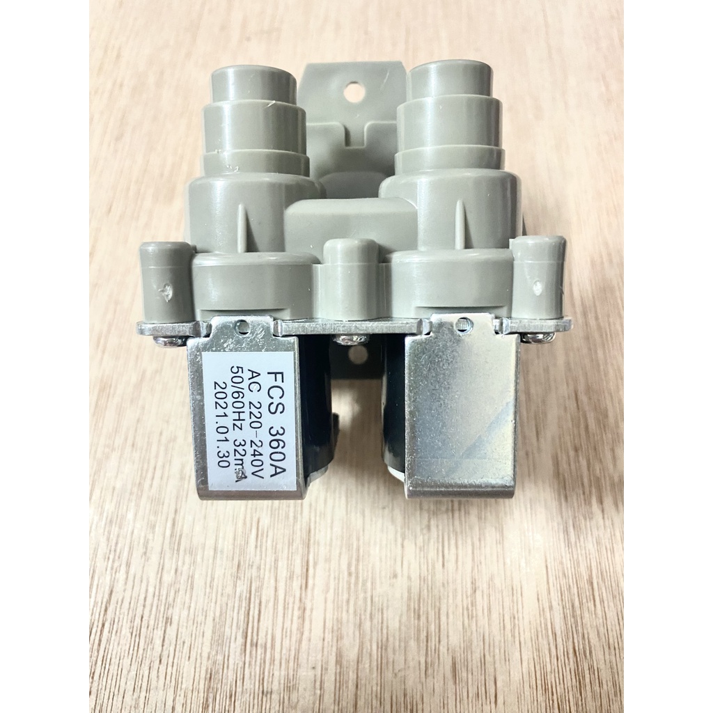 Van cấp nước đôi van điện từ cho máy giặt Toshiba