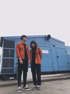 Áo khoác thô oversize