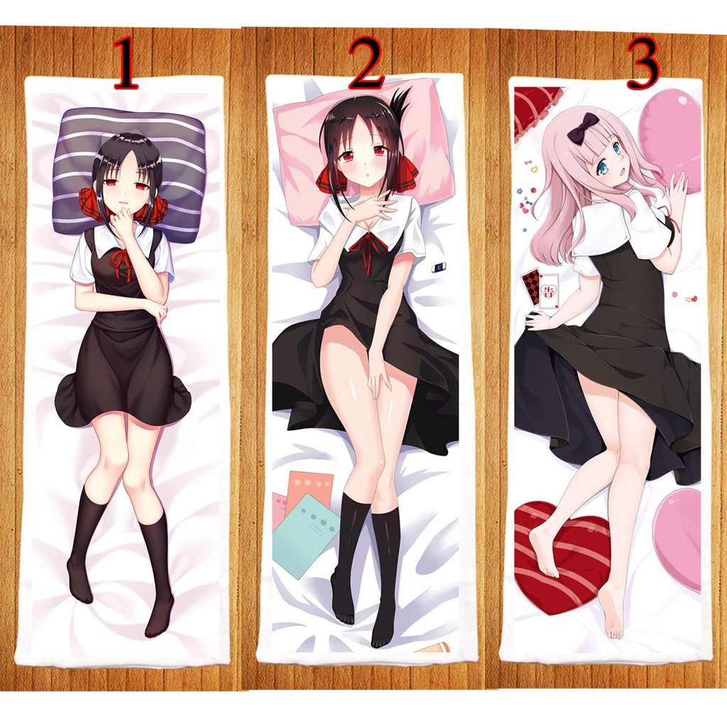 Gối Kaguya-sama Love Is War (Tặng 1 poster hoặc 1 huy hiệu)