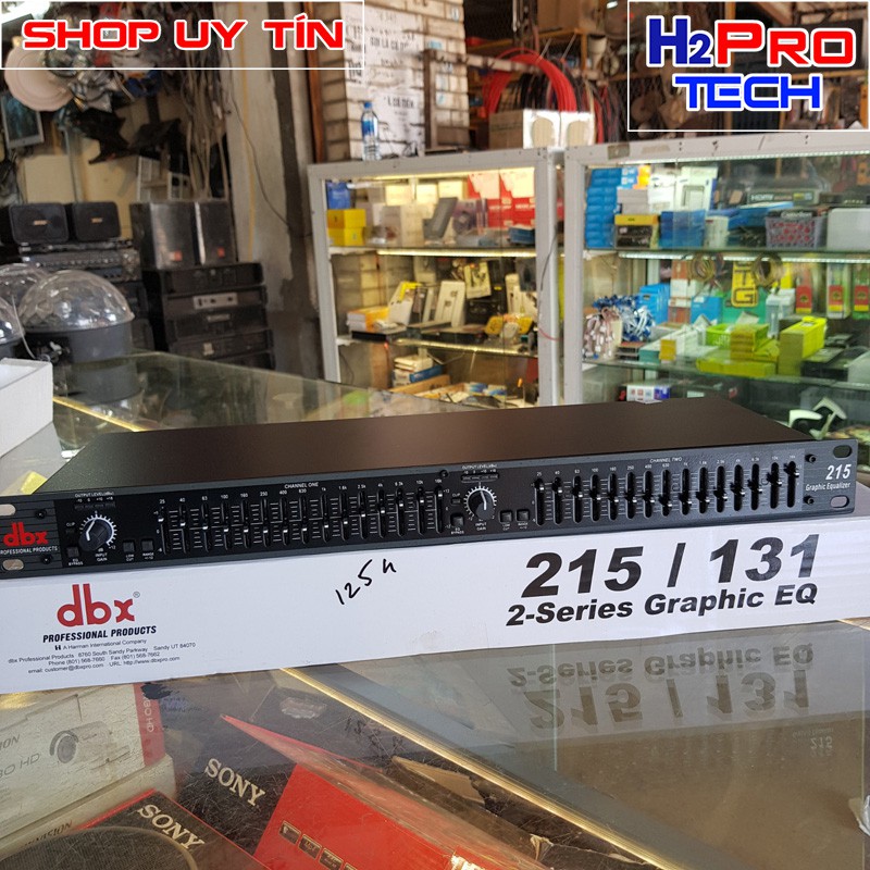 Bộ Lọc xì, lọc âm thanh Equalizer DBX 215 giá rẻ, phát rất hay