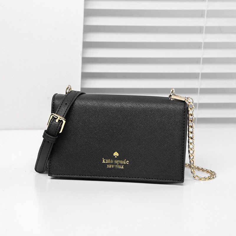 Túi đeo chéo KATE SPADE xuất Âu xịn da xước đỏ đô logo size 20