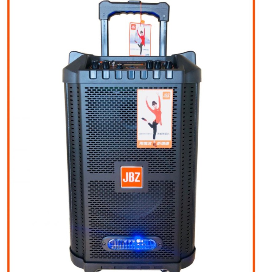 LOA KÉO DI ĐỘNG JBZ 1006 3 TẤC 2 mic tần số UHF cực hay