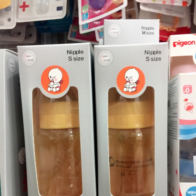 Bình sữa nano silver