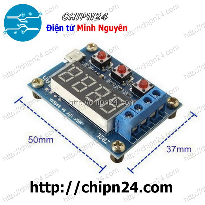 [1 CÁI] Mạch Test pin Li-on 18650 1.5V-12V