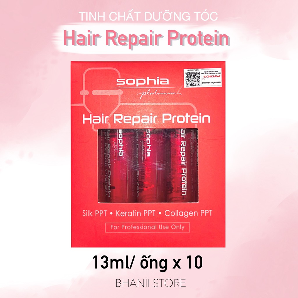 Hair Repair Protein phục hồi tóc nát, yếu, hư tổn Hàn Quốc 13ml - bhanii store hàng Chính Hãng (SỈ - LẺ)