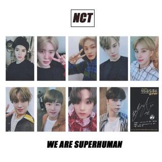 Bộ 9 thẻ hình thành viên nhóm nhạc NCT cho fan hâm mộ Kpop