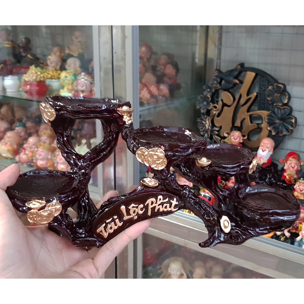 Chân đế ngang 5 ô Tài Lộc Phát - mẫu mới thuần Việt ánh vàng | BigBuy360 - bigbuy360.vn