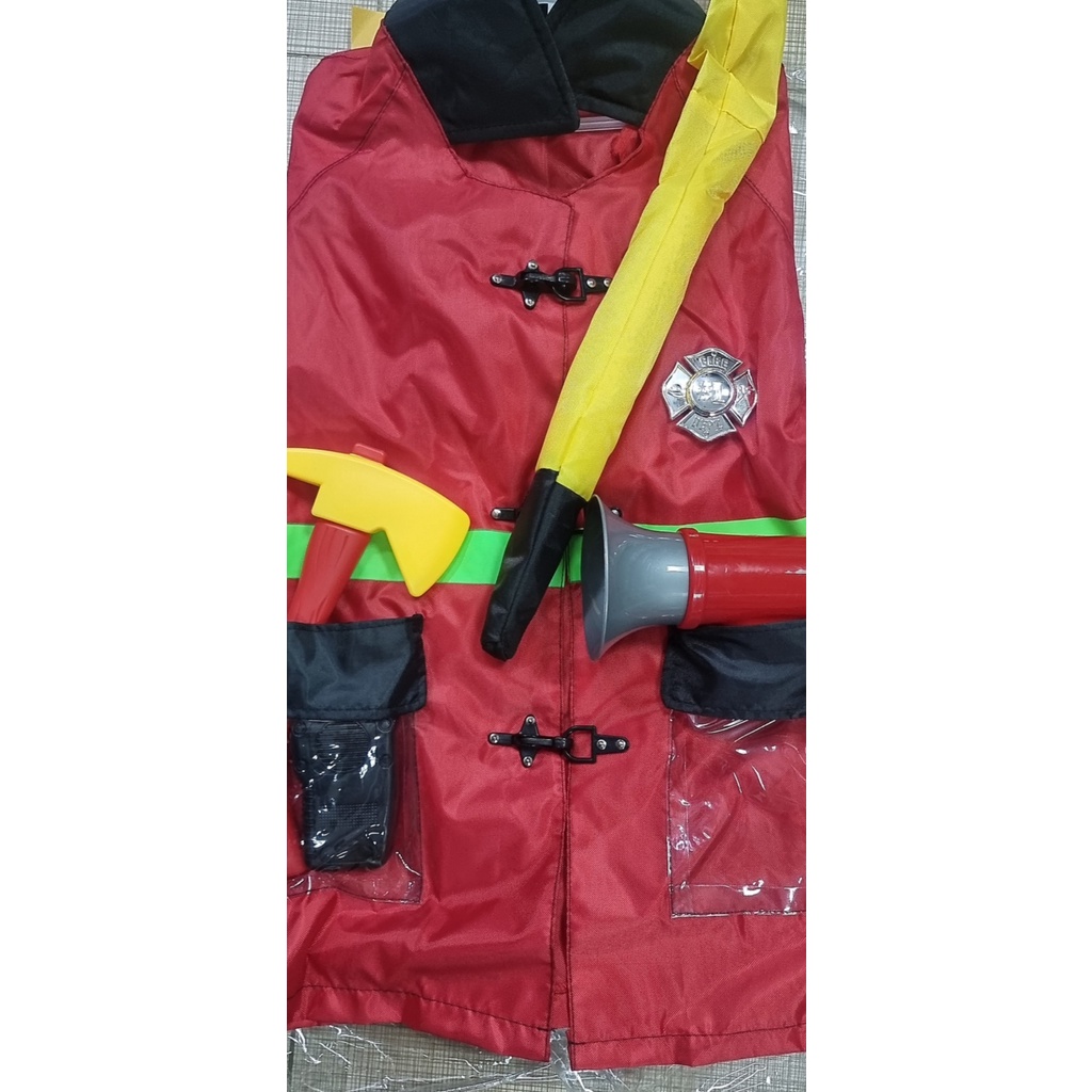Đồ hoá trang trẻ em - Áo Lính Cứu Hoả LC01619 - Yay