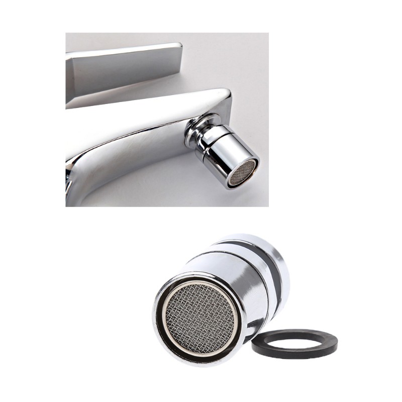 Vòi nối 22mm có khớp xoay lọc nước