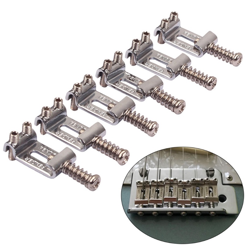 Bộ 6 Ngựa Đàn Guitar Điện 10 5mm Kiểu Dáng Hiện Đại