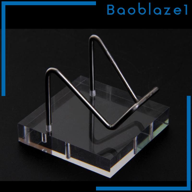 Giá Đỡ Trưng Bày Quả Cầu Đá Thạch Anh Bằng Acrylic Baoblaze1