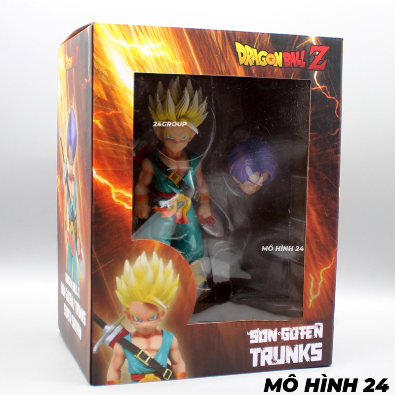 [19cm] Mô hình nhân vật cao cấp figure trunks kid 2 đầu ca lích trong dragon ball bảy viên ngọc rồng dragonball 24group
