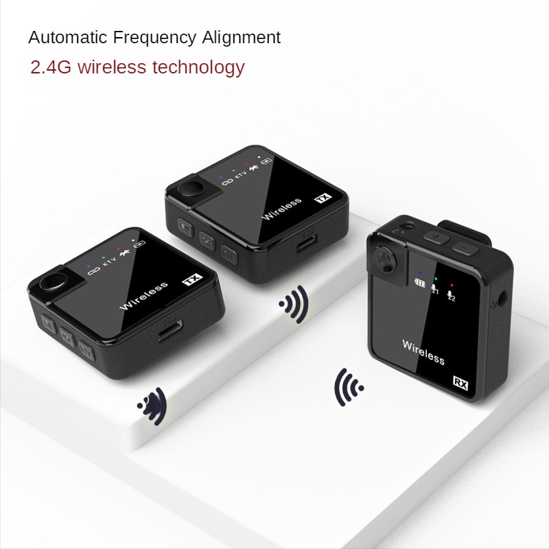 Bộ Micro Không Dây 2.4G Kèm Phụ Kiện Cho GO PRO II