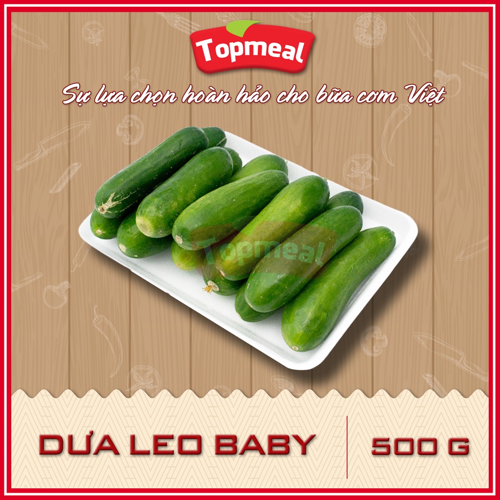 HCM - Dưa leo baby Topmeal  -