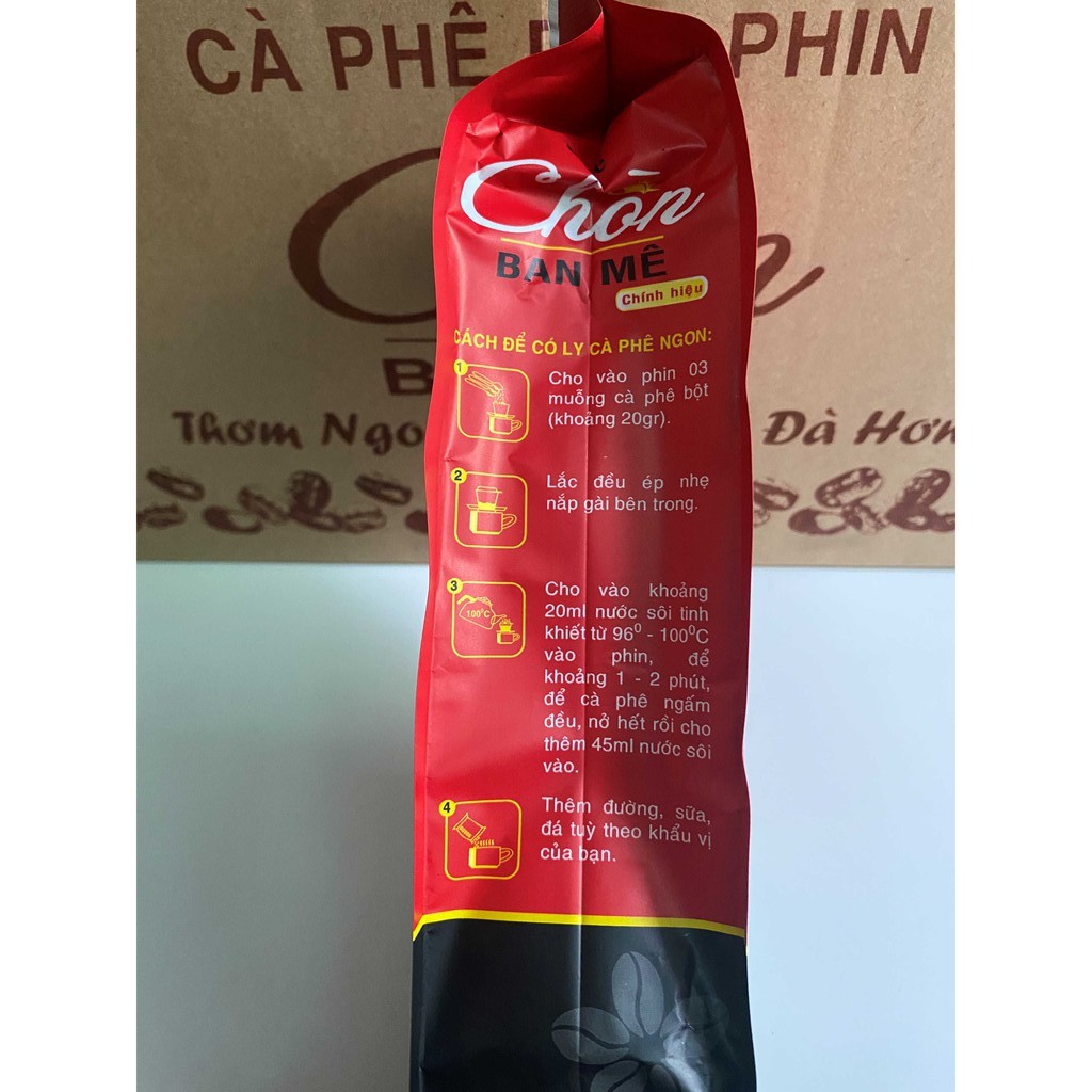 Cà Phê rang xay Chồn BAN MÊ ĐỎ 500g